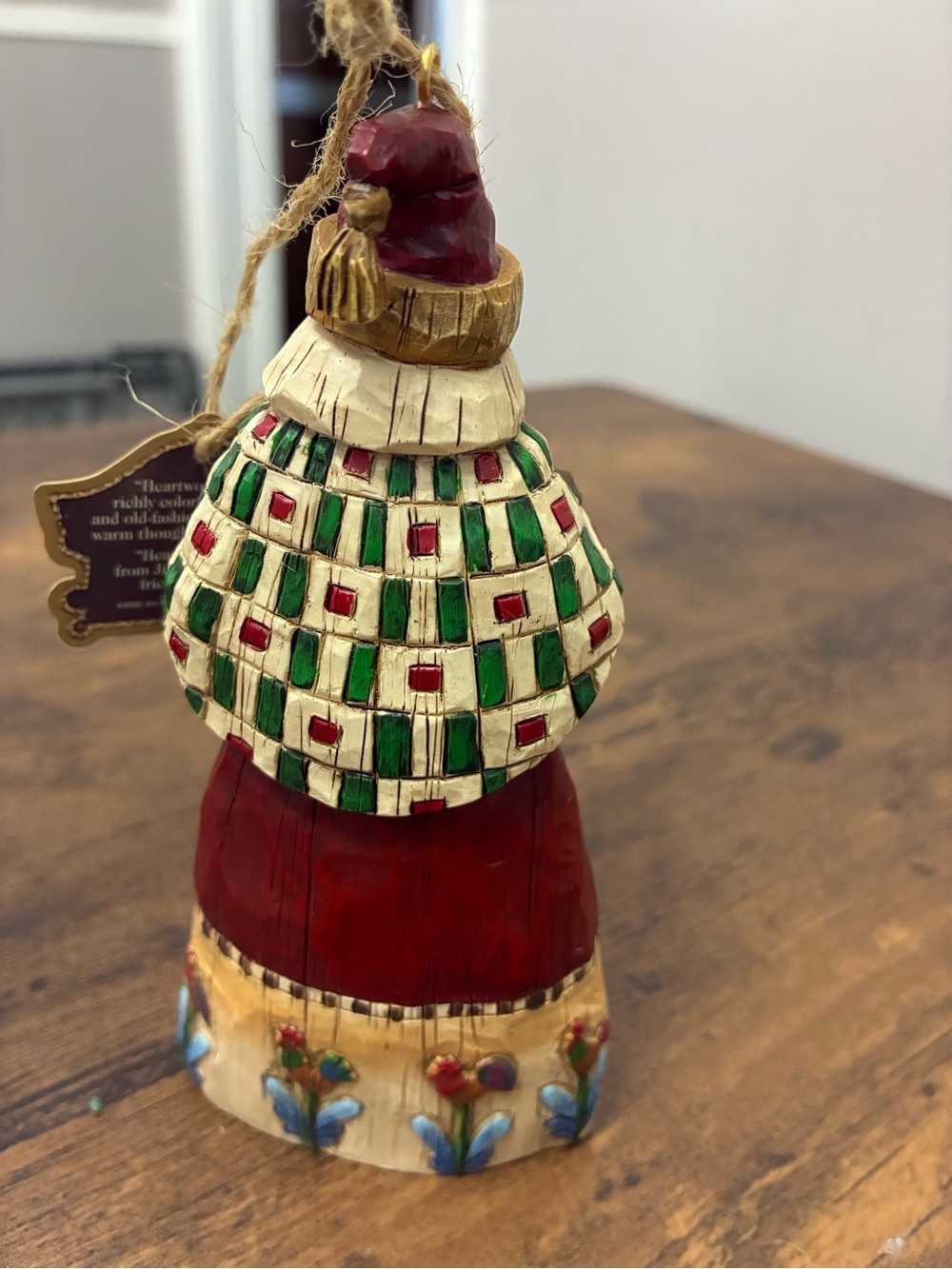 Jim Shore Heartwood Creek Santa with Birds/Birdhouse Ornament - Picture 6 of 10